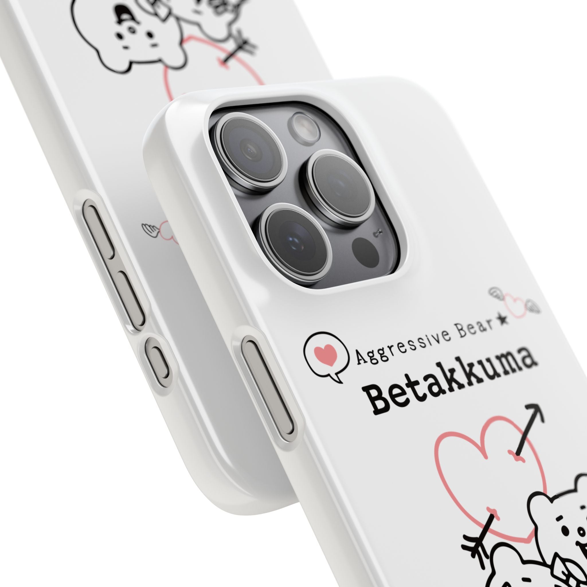 Betakkuma Arrow Heart Phone Case